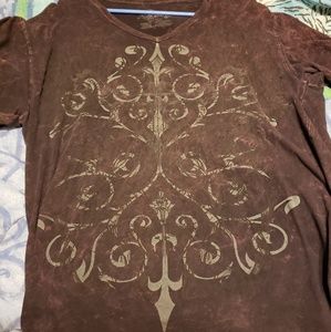 Mens L short sleeve shirt